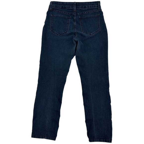 NYDJ Womens Blue Lift & Tuck Technology  Skinny Jeans Size 6 - Picture 2 of 10